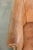 Animal Skin Sheepskin Club Armchair Light Cognac with Decorative Nails For Sale - Image 7 of 14