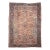 Antique Geometric Jagged Flower Pattern Rug 9.7 x 13 For Sale
