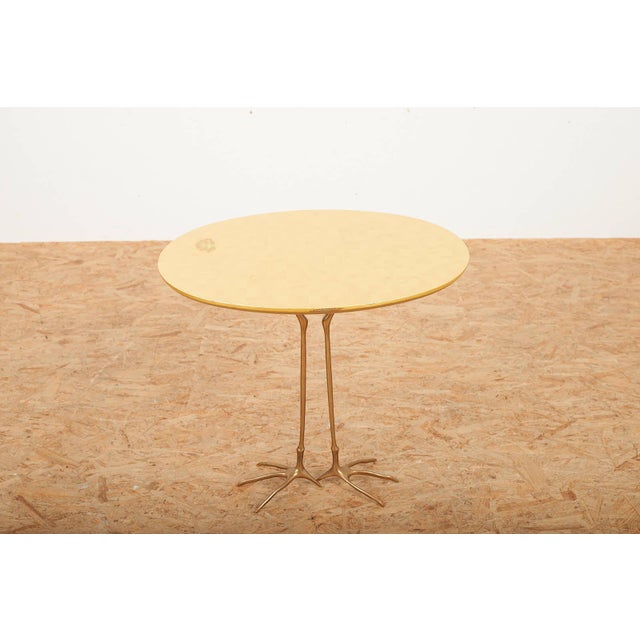 Side Table in Bronze by Meret Oppenheim for Gavina, 1939 For Sale - Image 3 of 13