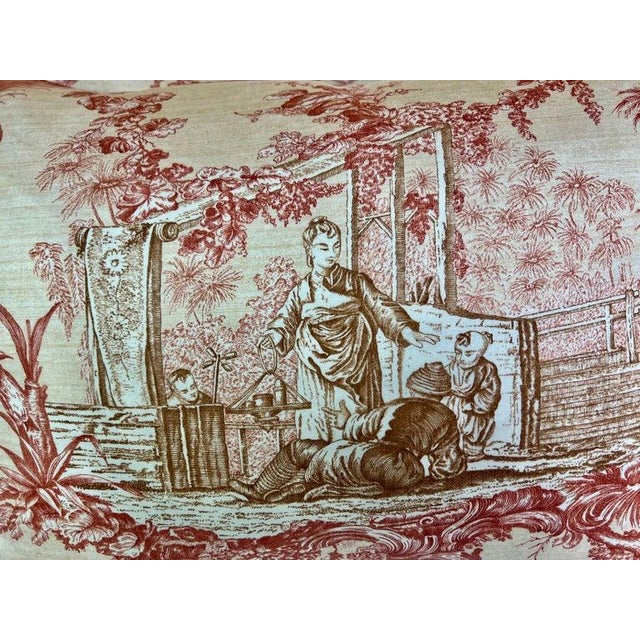 Chinoiserie Chinoiserie Pillows by Melissa Levinson, Custom Down-Filled For Sale - Image 3 of 8