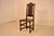 18th Century Early 18th Century Welsh Oak Joined Backstool For Sale - Image 5 of 15