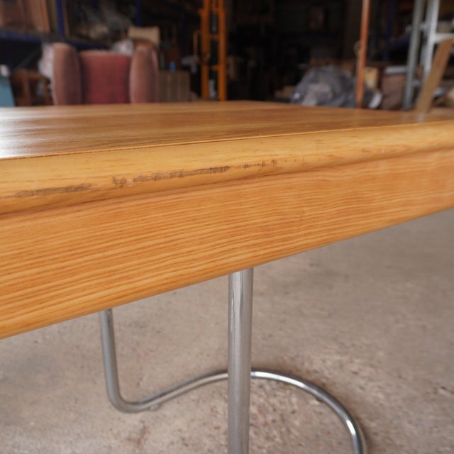 Desk in Tubular Chrome For Sale - Image 10 of 18