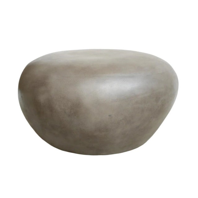 2020s Outdoor Organic Modern Cement Rock Table / Stool For Sale - Image 5 of 5