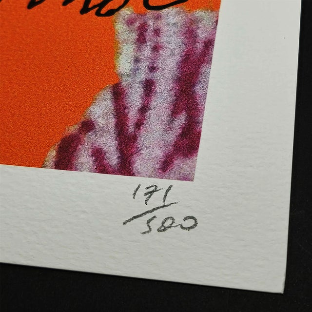 Andy Warhol 1980s After Andy Warhol "Flowers" Limited Edition Lithograph by Cmoa. For Sale - Image 4 of 7