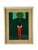 Green Amleto Dalla Costa, Composition, 1980s, Original Serigraph, Framed For Sale - Image 8 of 8