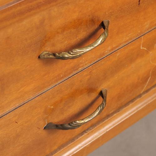 Vintage Burl Veneer Cupboard, Italy, 1960s For Sale - Image 10 of 14