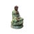 This is a Chinese decorative Ceramic Sitting Buddha Gautama Amitabha statue. It is finished with a vintage rustic look....