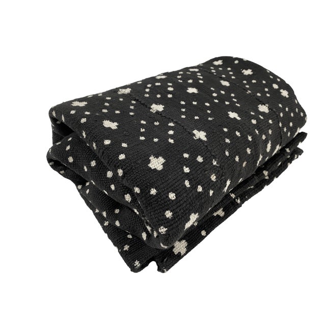 1980s African Bogolan Mud Cloth Textile For Sale - Image 5 of 6