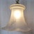 Goldenrod Vintage Ceiling Lamp with Frosted Glass Shade from Kaiser, 1980s For Sale - Image 8 of 9