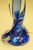 Glass 1960s Mid Century Modern Val St Lambert Signed Belgium Marine Swirl Solid Blown Art Glass Table Lamp Murano For Sale - Image 7 of 11