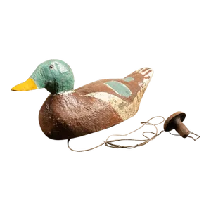 Early 1900s Mason Grade Three Duck Decoy