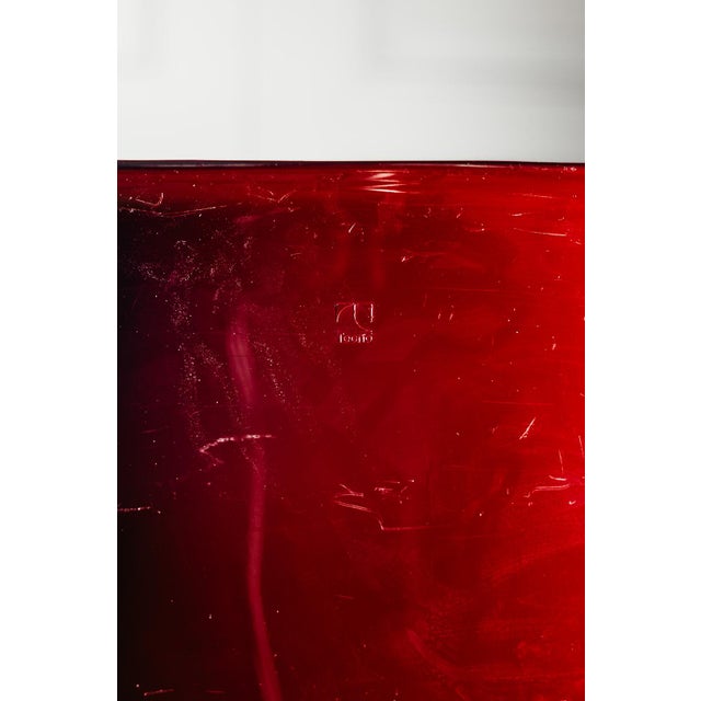 Maroon Modus Desk Swivel Chair by Osvaldo Borsani for Tecno, Italy, 1980s For Sale - Image 8 of 9