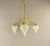 French Brass Chandelier, France, 1910s For Sale - Image 11 of 11