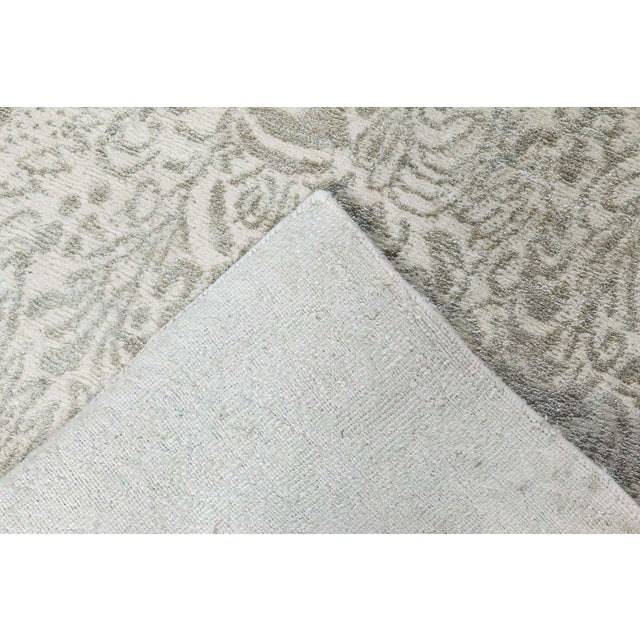 Textile Contemporary Traditional Inspired Floral Rug by Doris Leslie Blau For Sale - Image 7 of 7