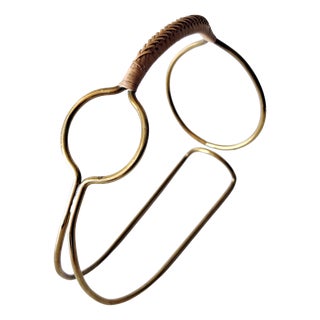 Bottle Holder in the style of Carl Auböck, Austria, 1950s For Sale
