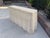 Wicker Rattan Scalloped Console Table in the Palm Beach Style For Sale - Image 4 of 12
