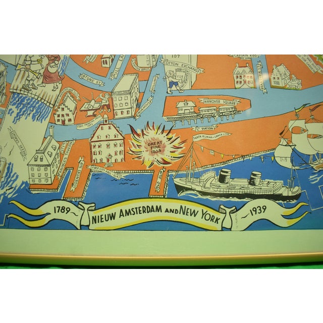 White 1930s Downtown District of Manhattan... Nieuw Amsterdam and New York 1789- 1939 For Sale - Image 8 of 12