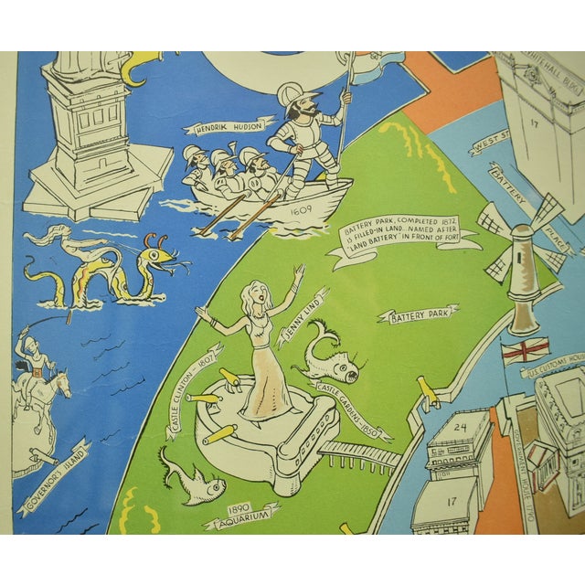 1930s Downtown District of Manhattan... Nieuw Amsterdam and New York 1789- 1939 For Sale - Image 12 of 12