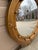 Mid 20th Century American Federal Giltwood Eagle Bullseye Convex Mirror For Sale - Image 9 of 12