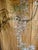 Orange Japanese 19 Century Silk Embroidery Birds and Wisteria Flowers For Sale - Image 8 of 15