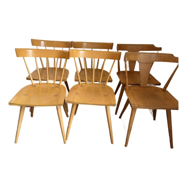 1950s Attributed to Paul McCobb Planner Group Dining Chairs - Set of 6 For Sale