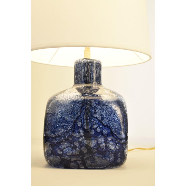 Glass Model Efeso Table Lamp in Murano Glass by Ercole Barovier for Barovier & Toso, 1960s For Sale - Image 7 of 10
