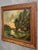 Julien Chatelin: Large oil painting on canvas, circa 1880 Landscape with Fisherman Signed Natural wood frame Dimensions:...