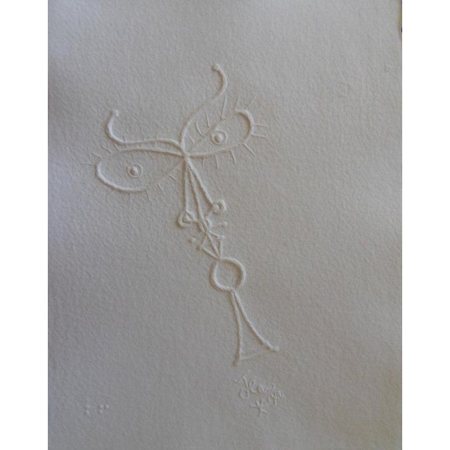 Jean Cocteau, Les grands yeux, Etching For Sale