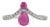 1.03 Ct Pear Ruby & Diamond Cocktail Ring in 925 Sterling Silver, Size 6 - Everyday Luxe For Sale