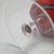 Red Mid-Century Modern Italian Opaline Glass Pedestal Vase in the style of Carlo Moretti, 1970s For Sale - Image 8 of 10