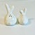 Ceramic Vintage Whimsical Modern Ceramic Bunny Salt & Pepper Shakers - A Pair - Easter For Sale - Image 7 of 12