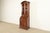 French Provincial Guido Zichele Style Italian Provincial Carved Walnut Drop Front Secretary Desk With Lighted Bookcase Hutch, Circa 1970s For Sale - Image 3 of 18