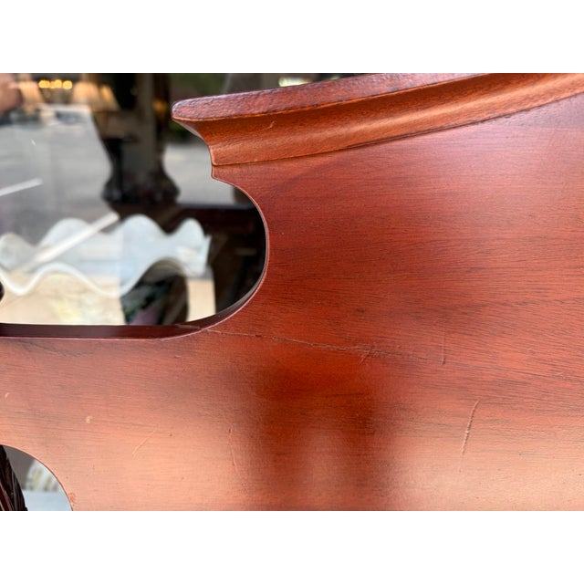 Vintage King Size Cherry Bed Frame by Y&j Furniture For Sale - Image 18 of 18