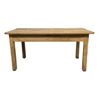 Extendable Oak Table with Gothic Decoration, 1930s For Sale