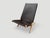 Andrianna Shamaris Minimalist Folding Leather Chair For Sale - Image 17 of 18