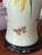 Celadon 1960s English Hand Rendered Decalcomania Regency Style Table Lamp With Birds and Butterflies For Sale - Image 8 of 11