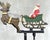 Vintage Folk Art Santa Sleigh Balancing Toy, 1950s For Sale - Image 4 of 16