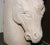 1930s Vintage Cement Horse Heads Sculptures- a Pair For Sale - Image 4 of 7