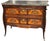 Gustavian (Swedish) Antique 18th C Swedish Marble Top Fruitwood Chest of Drawers Commode For Sale - Image 3 of 4