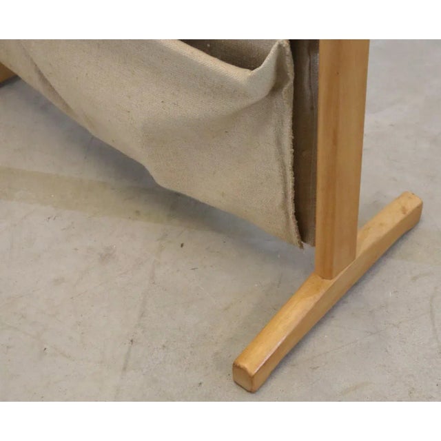 Vintage Furbo Magazine Rack in Oak from BRDR For Sale - Image 6 of 10