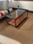 Industrial Custom Made Metal and Chicken Wire Glass Coffee Table on Casters For Sale - Image 10 of 10