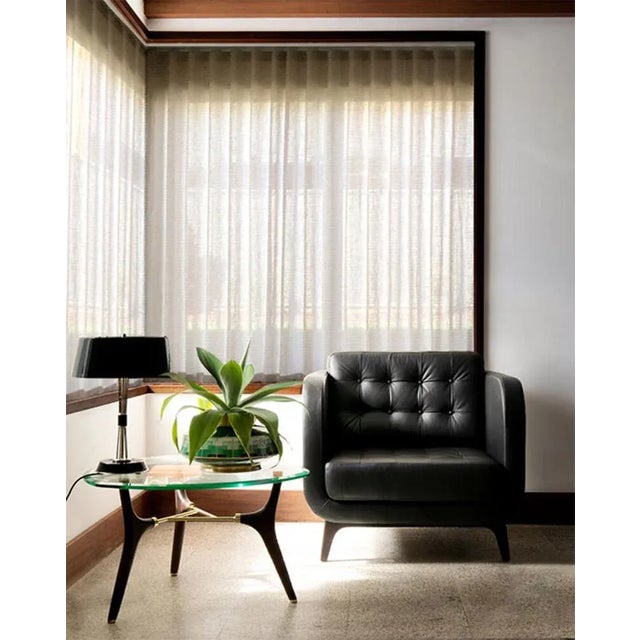 Mid-Century Modern Brando Lounge Chair by Essential Home For Sale - Image 3 of 5