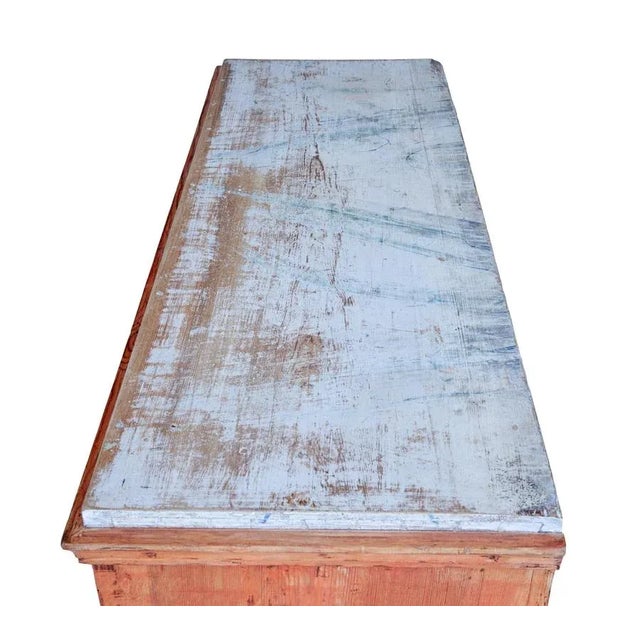 Red Early 19th Century Swedish Painted Pine Chest of Drawers For Sale - Image 8 of 12