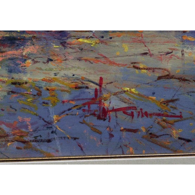 Textile Robert Hagan"Anything for Me" Giclee on Canvas H.Signed For Sale - Image 7 of 7