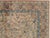 Antique Indian Amritsar Handmade Oriental Rug, Blue, Taupe Creams Allover Design For Sale - Image 15 of 18