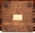 Late 19th Century 19th Century French Carved Oak Musical Hot Dish Trivet With Hand-Painted Tile For Sale - Image 5 of 6