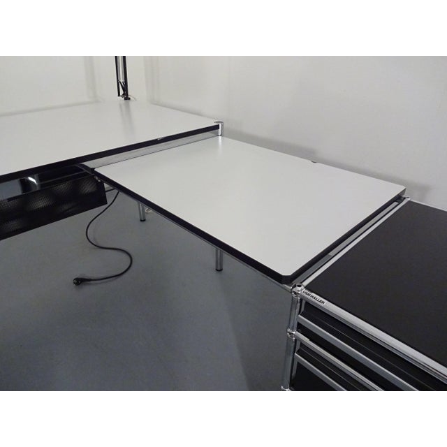 Large Desk by Fritz Haller and Paul Schärer for USM Haller, Switzerland, 1990s For Sale - Image 15 of 18