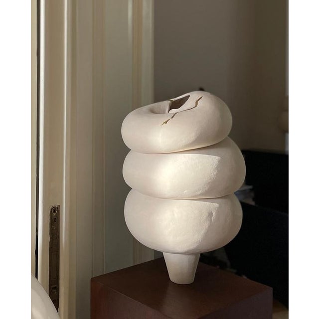 Ceramic Modder Soul Softness Ceramic Sculpture by Françoise Jeffrey For Sale - Image 7 of 8