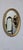 Gold English Oval Gilt Wall Mirror, 1900 For Sale - Image 8 of 9