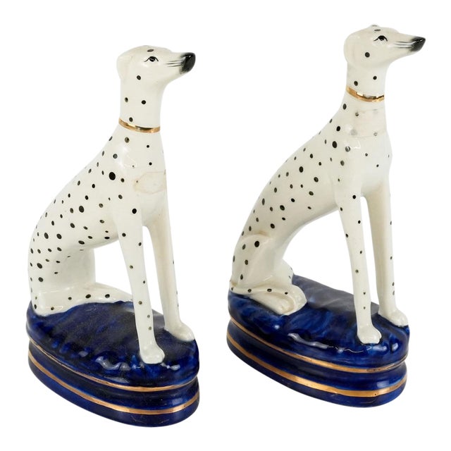 Vintage Dalmatian Figurine, Pair For Sale